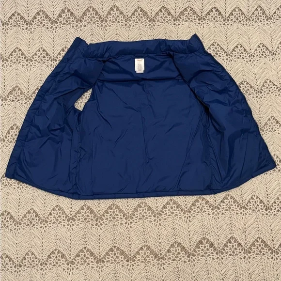 Gymboree Puffer Vest Boy’s Size Large 10-12 Dark Blue Winter Layer Warm 2013 - Picture 6 of 6